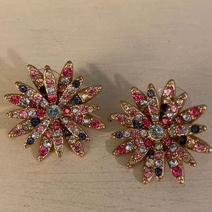 Flower earrings